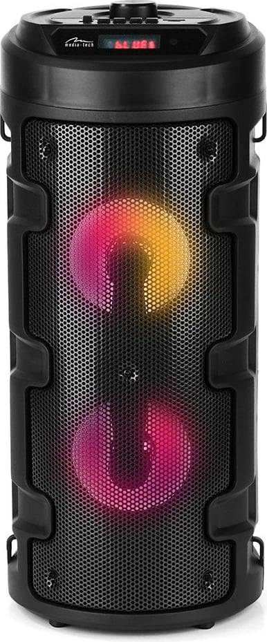 Altoparlant portativ Media-Tech PARTYBOX KEG BT MT3165 V2.0 me Bluetooth, KARAOKE, 40W, i zi me LED