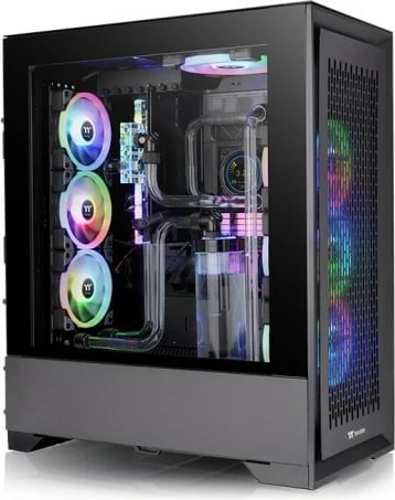 Kasë, Thermaltake, CTE T500 Air TG, Full Tower E-ATX USB-C 3x140mm xham i temperuar, e zezë