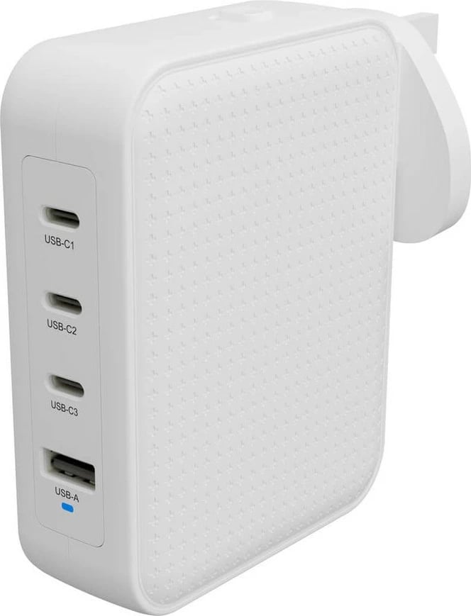 Karikues Targus 145W GaN, 4 porta, i bardhë