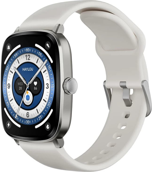 Smartwatch Haylou RS5, 2.01" AMOLED, IP68, Argjend