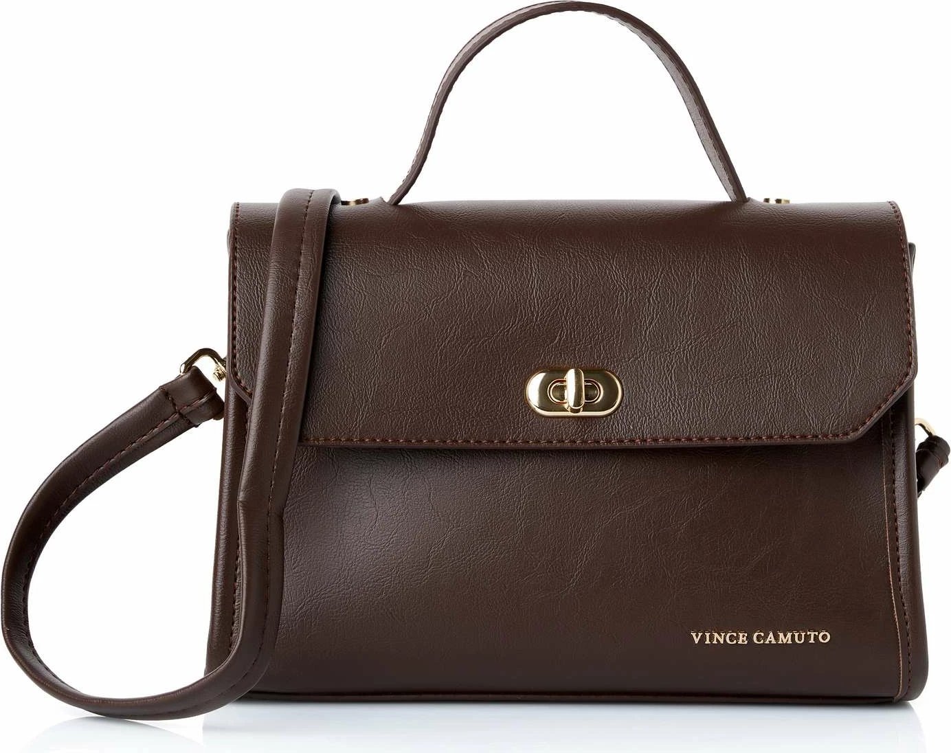 Çantë dore, ngjyrë çokollate, Vince Camuto, Gela