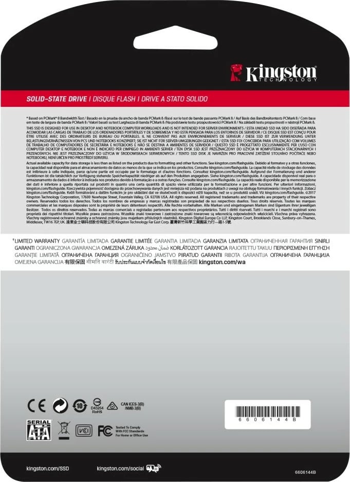 SSD Kingston A400, 960GB, 2.5", SATA3, i zi