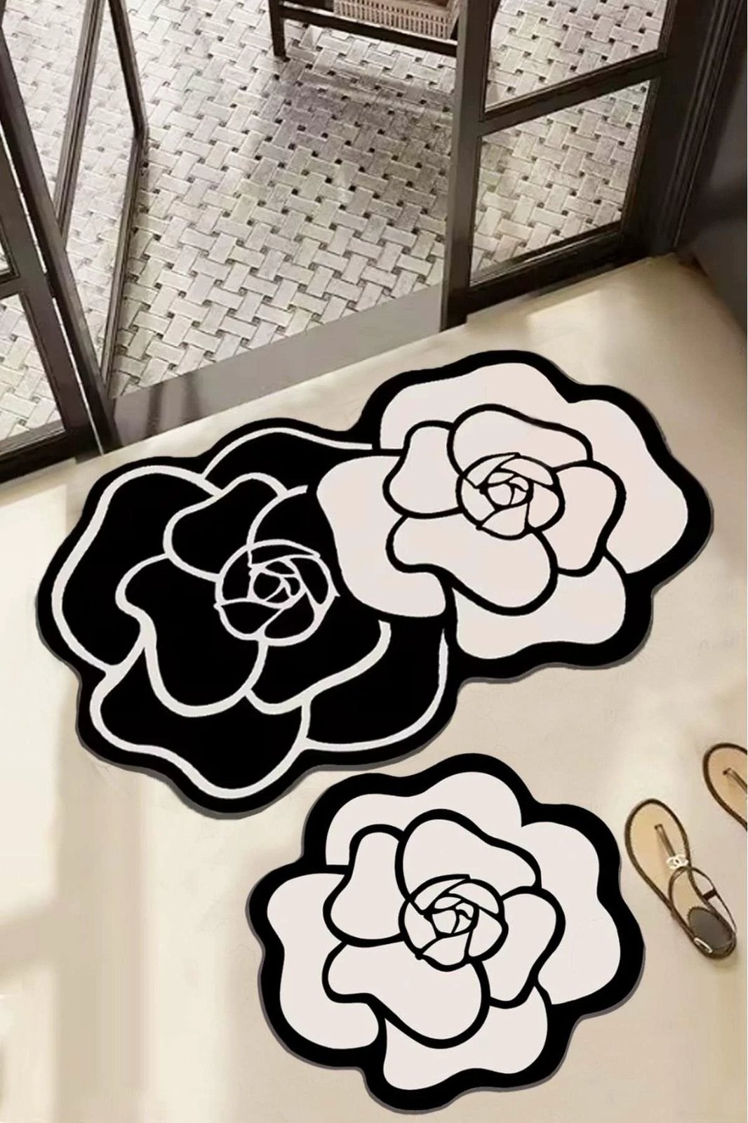 Set tapetash për banjo, model trëndafil, dy copë, Mijolnir, Bungari Rose