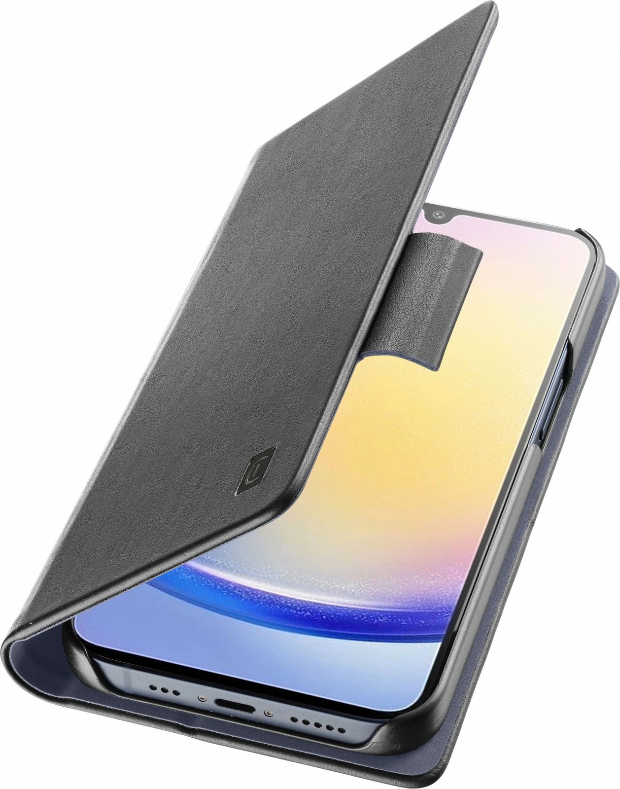 Mbështjellës Cellular Line për Samsung Galaxy A26, wallet case, 6.6 inç, e zezë