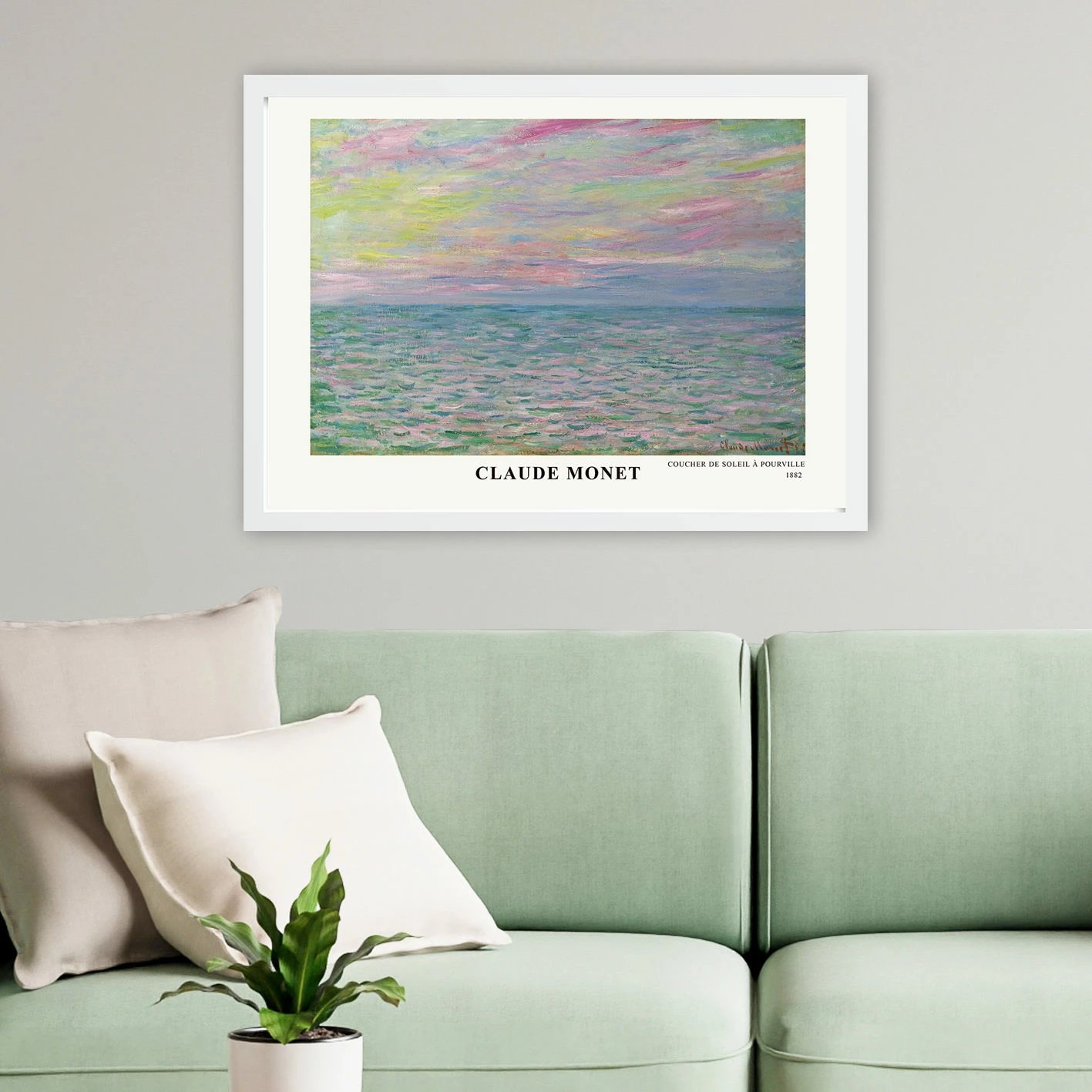 Pikturë dekorative me kornizë, Wallity, BC6323-5575, shumëngjyrëshe, 55x75cm