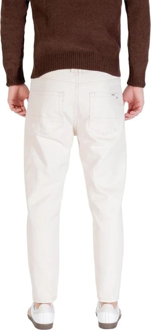 Pantallona Gianni Lupo jeans për meshkuj, të bardha