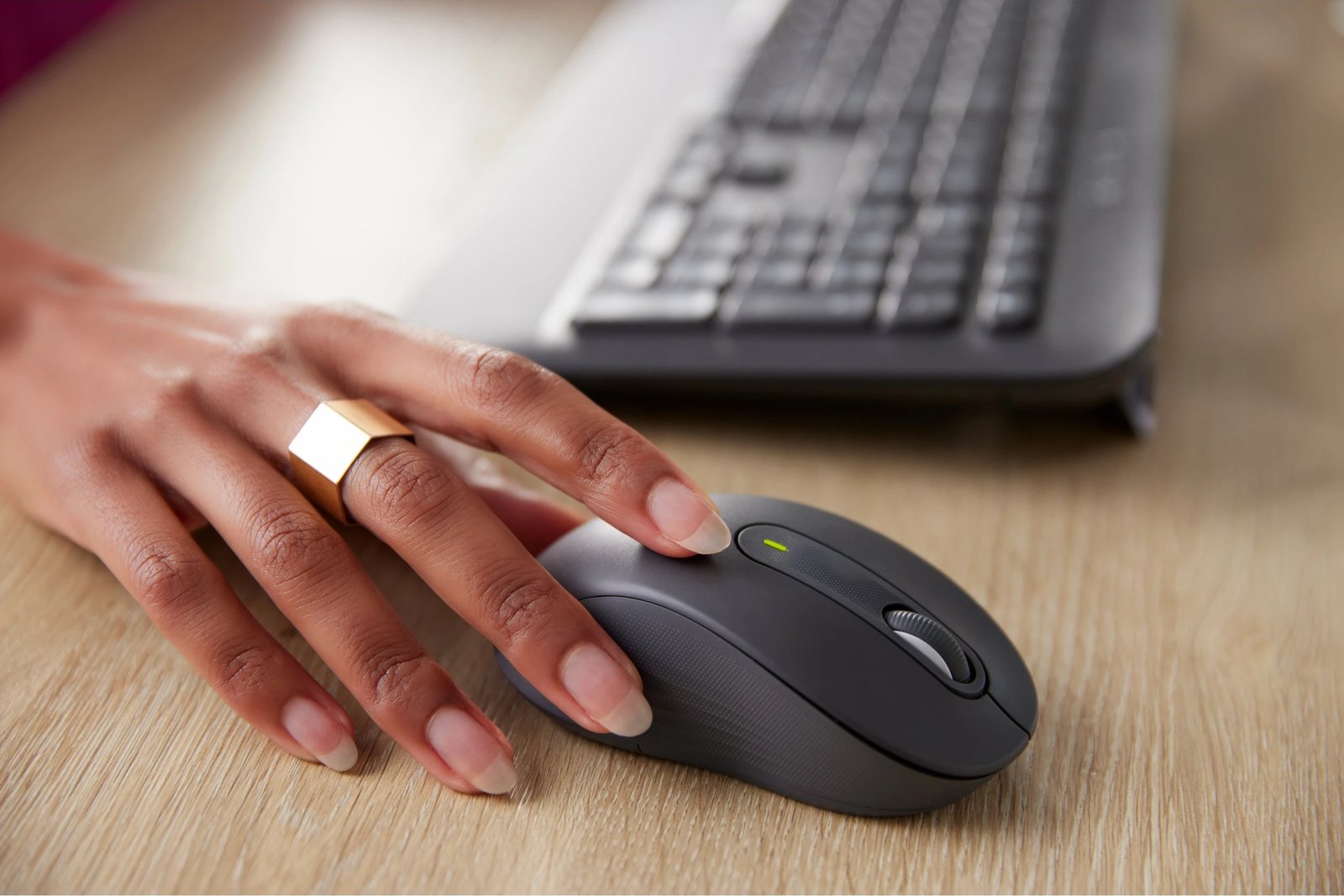 Kombo maus dhe tastierë Logitech Signature MK650, Wireless, Bluetooth, QWERTY, Grafit