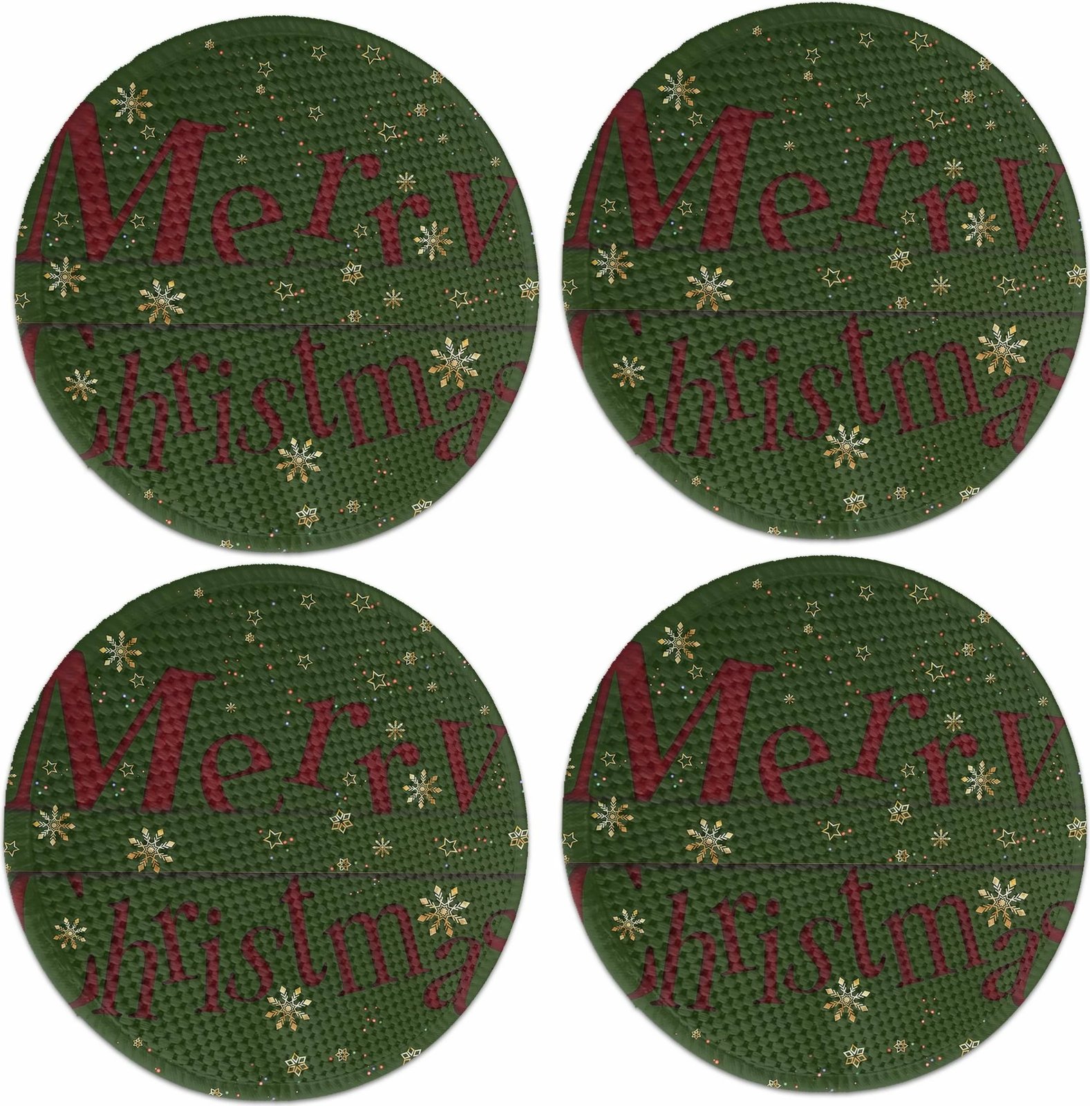 Set nënshtrues tavoline Hermia Concept, shumëngjyrësh, 3419Supla, 4 copë