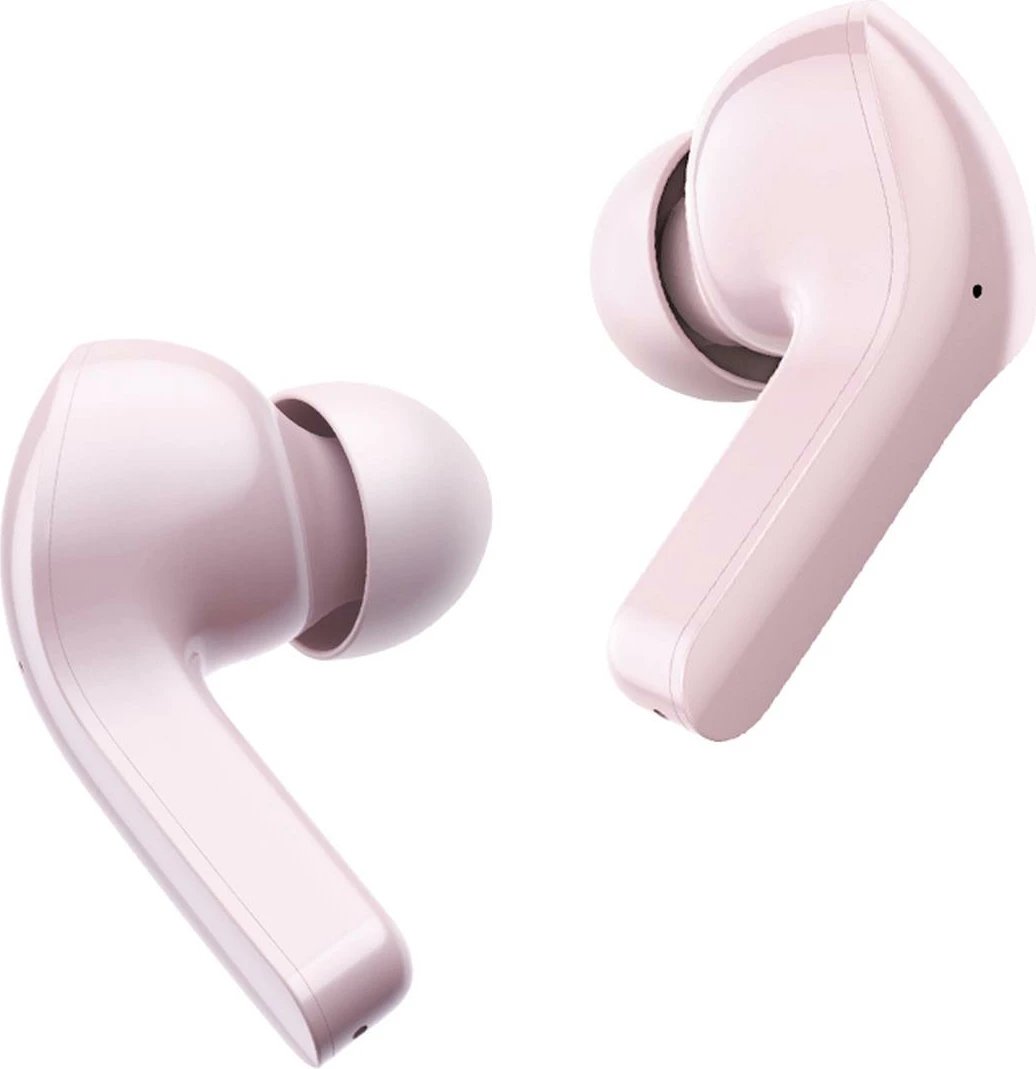 Kufje Acefast T6 TWS Bluetooth, in-ear, me ekran LED, rozë