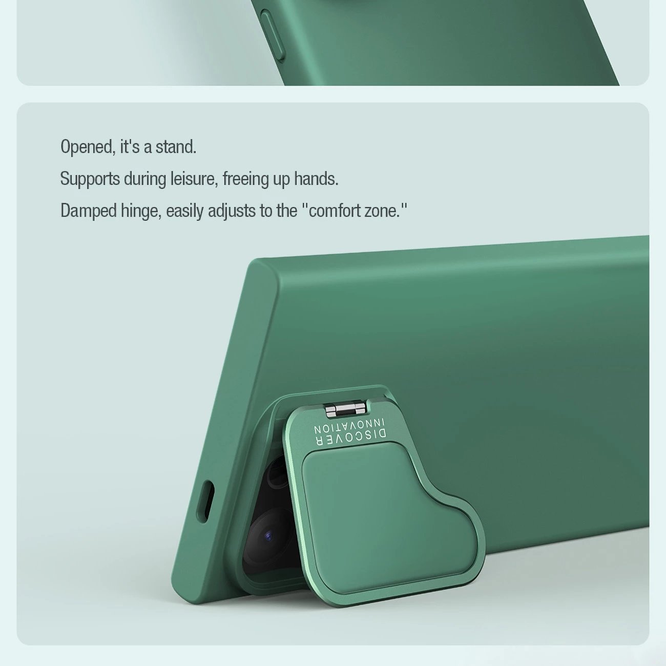 Mbështjellës silikon Nillkin CamShield Silky Prop për Samsung Galaxy S24 Ultra, i zi