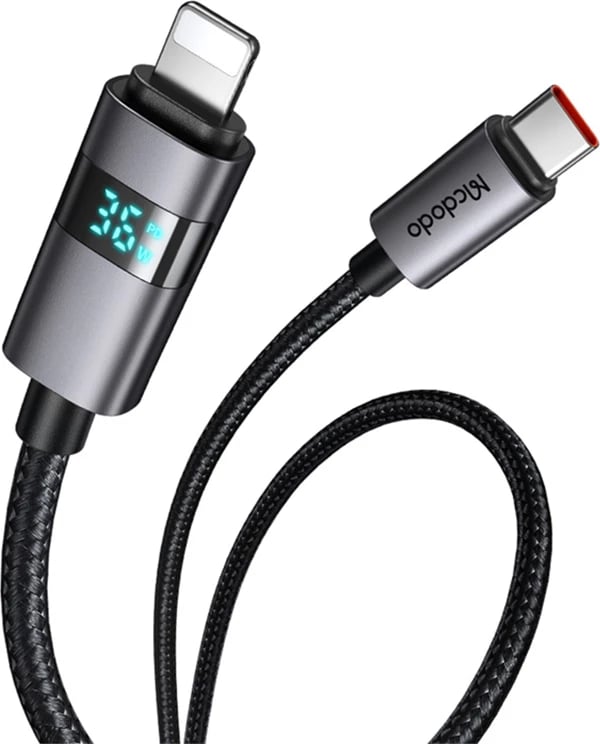 Kabllo Mcdodo CA-6570 USB-C në Lightning, 1.2m, 36W, e zezë Kabllo Mcdodo CA-6570 USB-C në Lightning, 1.2m, 36W, e zezë
