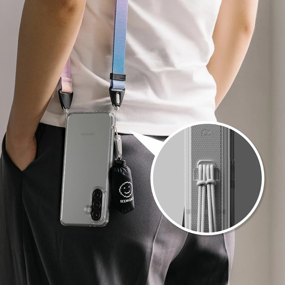 Mbështjellës Ringke Fusion për Samsung Galaxy A36 / A56 5G, Transparent