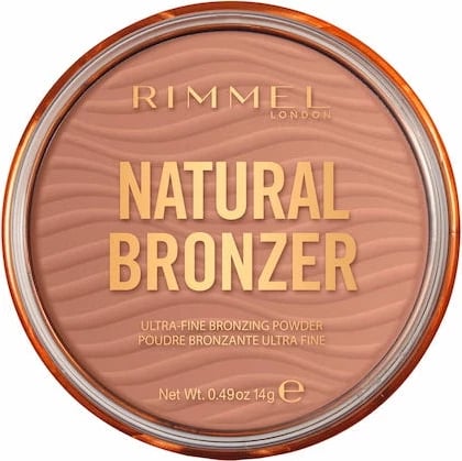 Bronzer për fytyrë Rimmel Natural Bronzer 001 Sunlight 14g