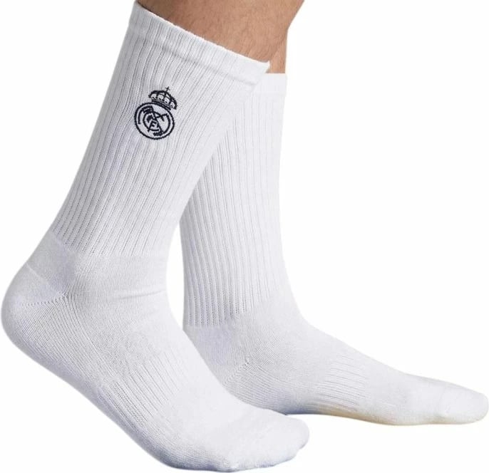 Çorape të gjata Real Madrid, të bardha