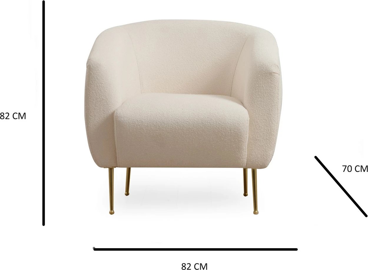 Karrige Wing, Atelier del Sofa, krem, Wing