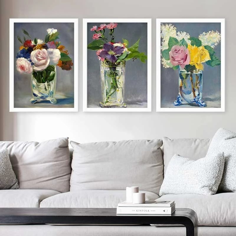 Pikturë dekorative me kornizë (3 copë), Wallity, 3BC_UN7124565_5575