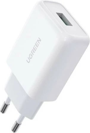 Karikues muri Ugreen USB-A QC 3.0 18W, i bardhë