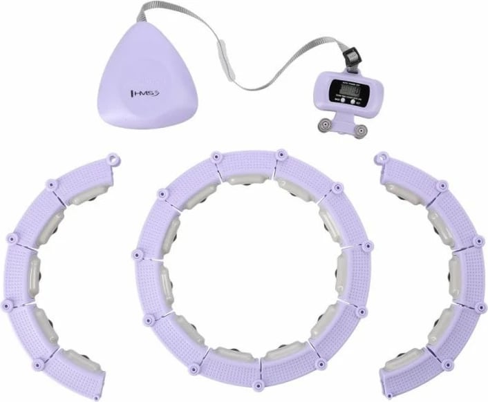 Hula hoop për fitnes HMS, vjollcë