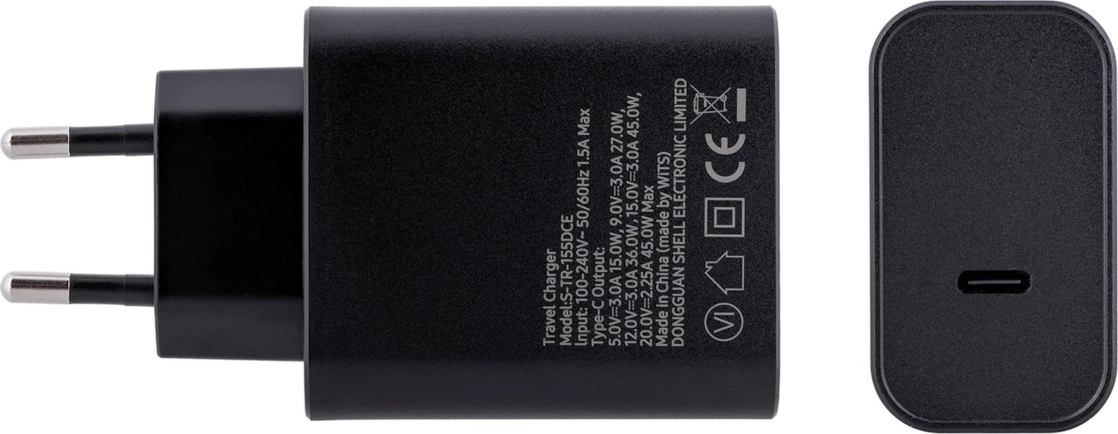Karikues wireless Samsung GP-PWU024WIABW, për smartwatch, celular, kufje, 15W, USB Type-C, zi/argjendtë