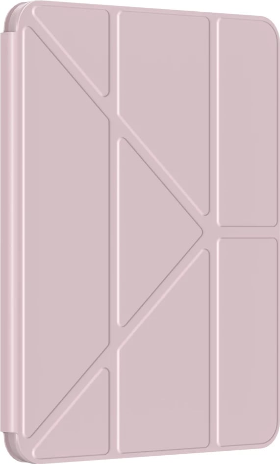 Mbështjellës tablet, AmazingThing, Titan Pro Mag, për iPad Air 11" M3/M2 dhe 10.9" (5 gen), 720° rrotullim, qëndrim magnetik, mbajtëse Apple Pencil, rozë