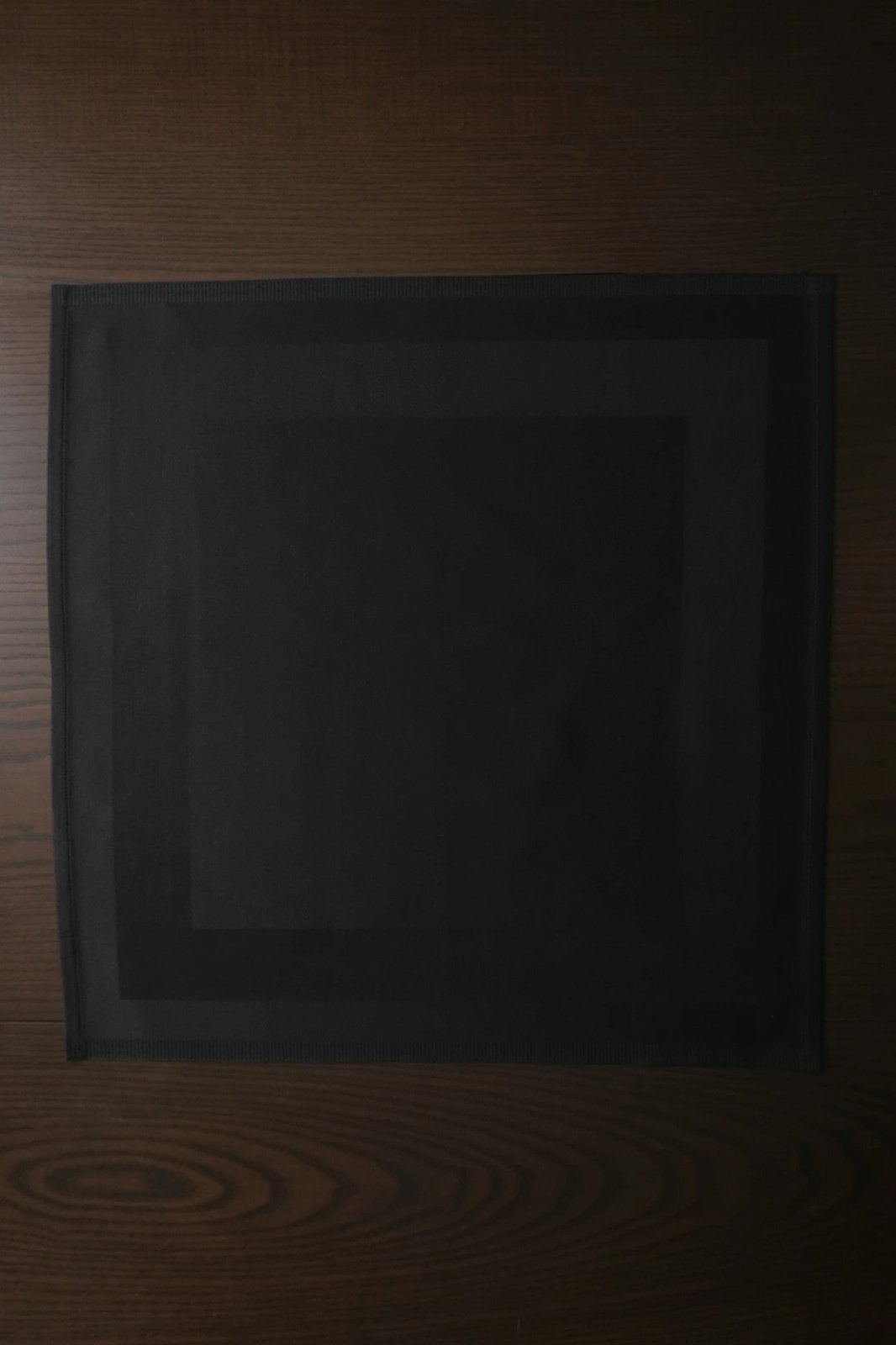 Pecetë tavoline, e zezë, Evila Originals, 50x50cm