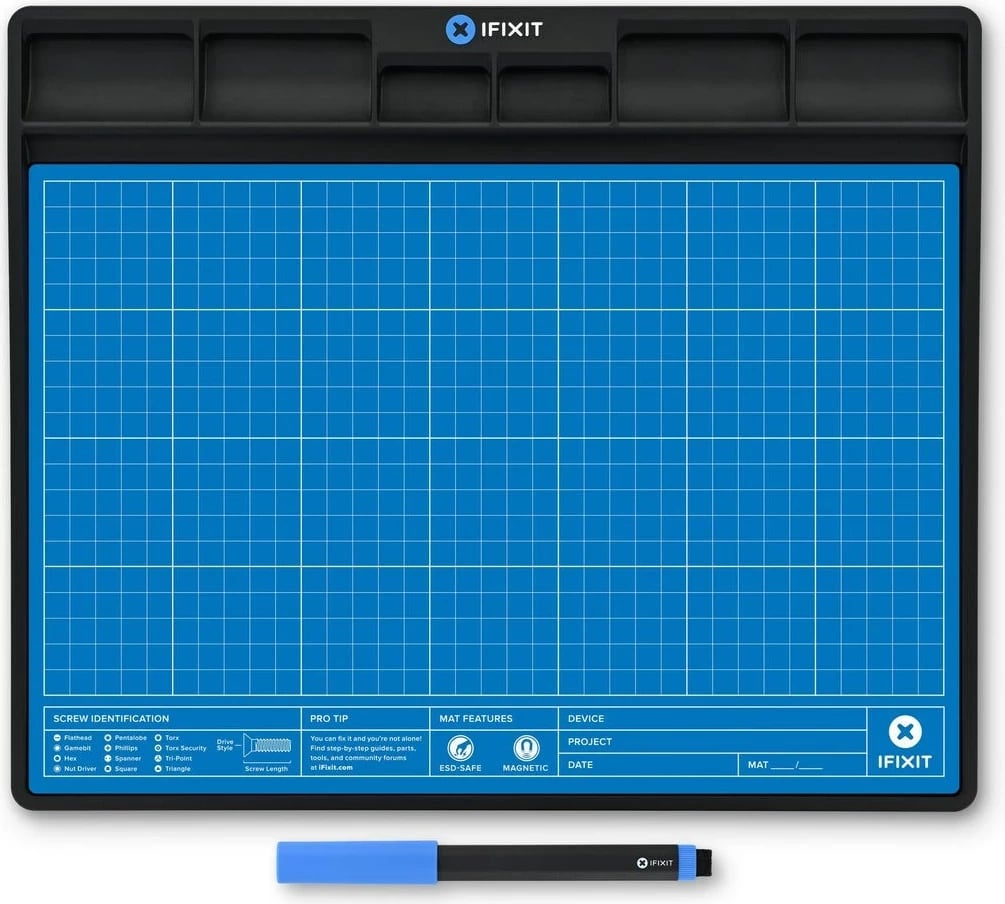 FixMat magnetik IFIXIT, 25486, Blu