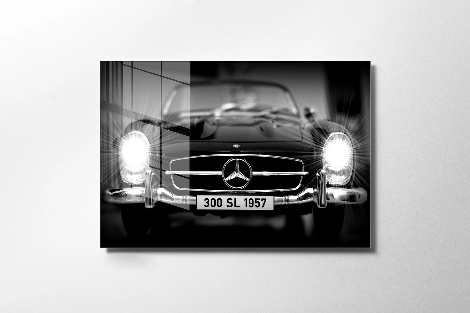 Pikturë dekorative prej xhami të temperuar Wallity, 70x100cm