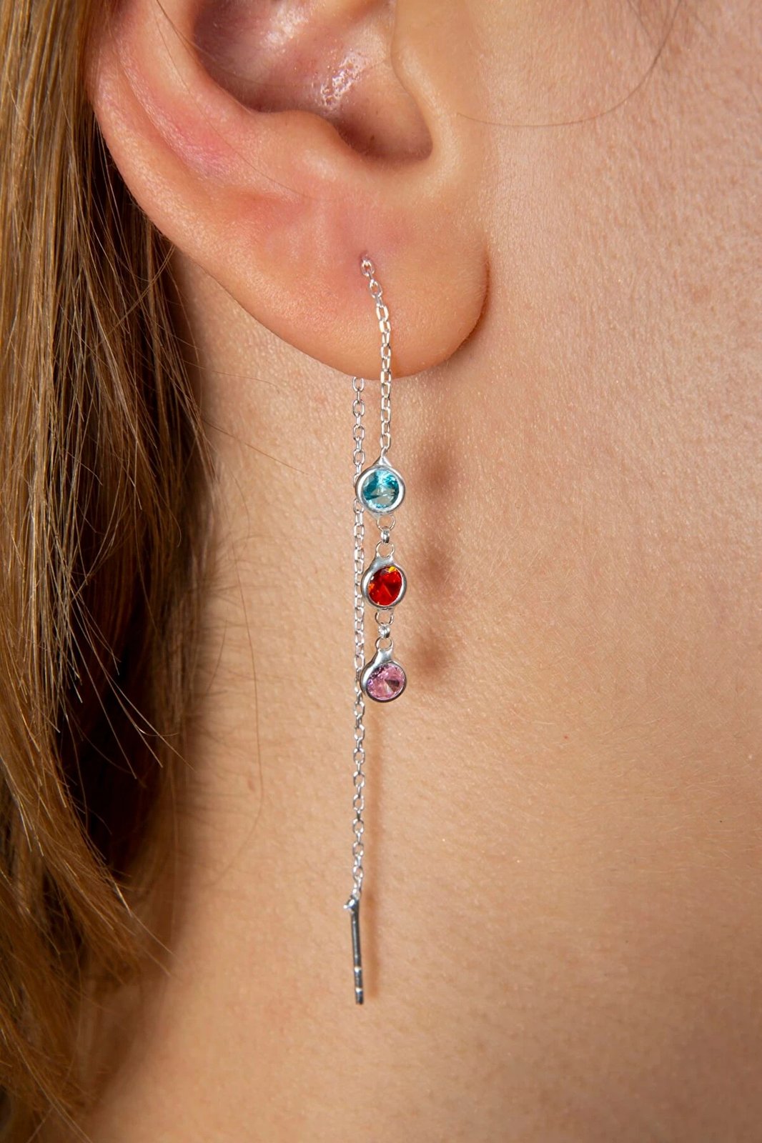 Vathë të gjatë argjendi Elika, ngjyrë argjendi, TFNY65107