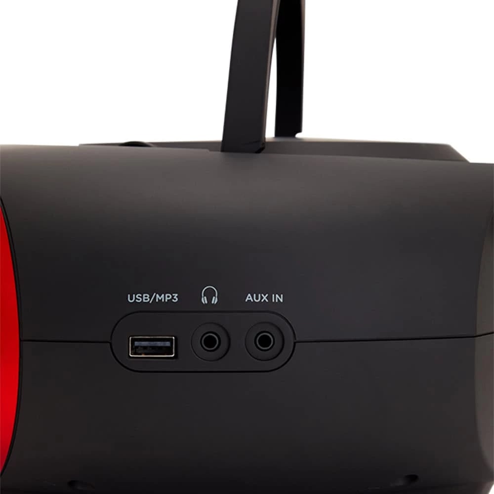 Radio Boombox Portative me DAB+, CD, Bluetooth dhe USB AIWA BBTU-500DAB/RD