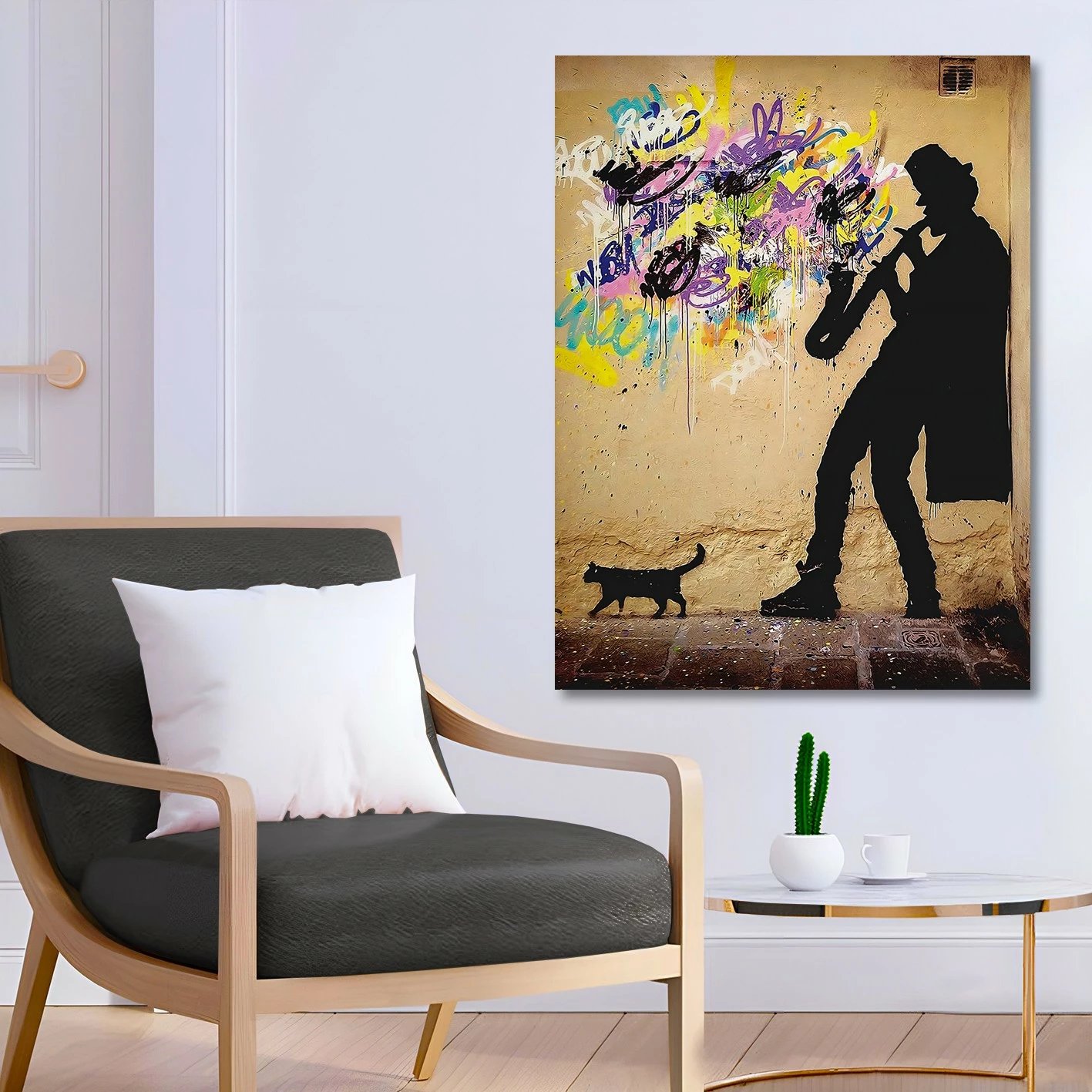 Pikturë dekorative në kanavacë, Wallity, KNV4477_5070, 50x70cm