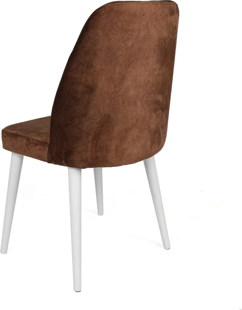 Set karrigesh (4 copë), Skye Decor, Alfa-496 V4, kafe dhe e bardhë