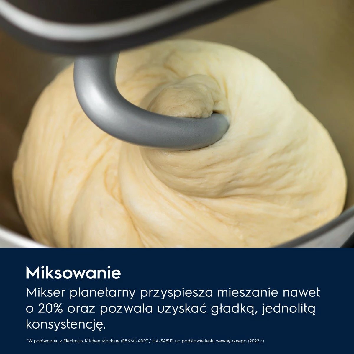 Robot kuzhine planetar, Electrolux, E6KM1-4PPT, 1200 W, 2 tasë 6L/4L, 10 shpejtësi, argjend