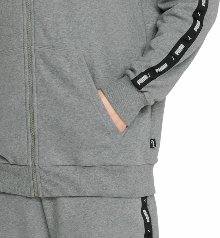 Duks me kapuç Puma, gri