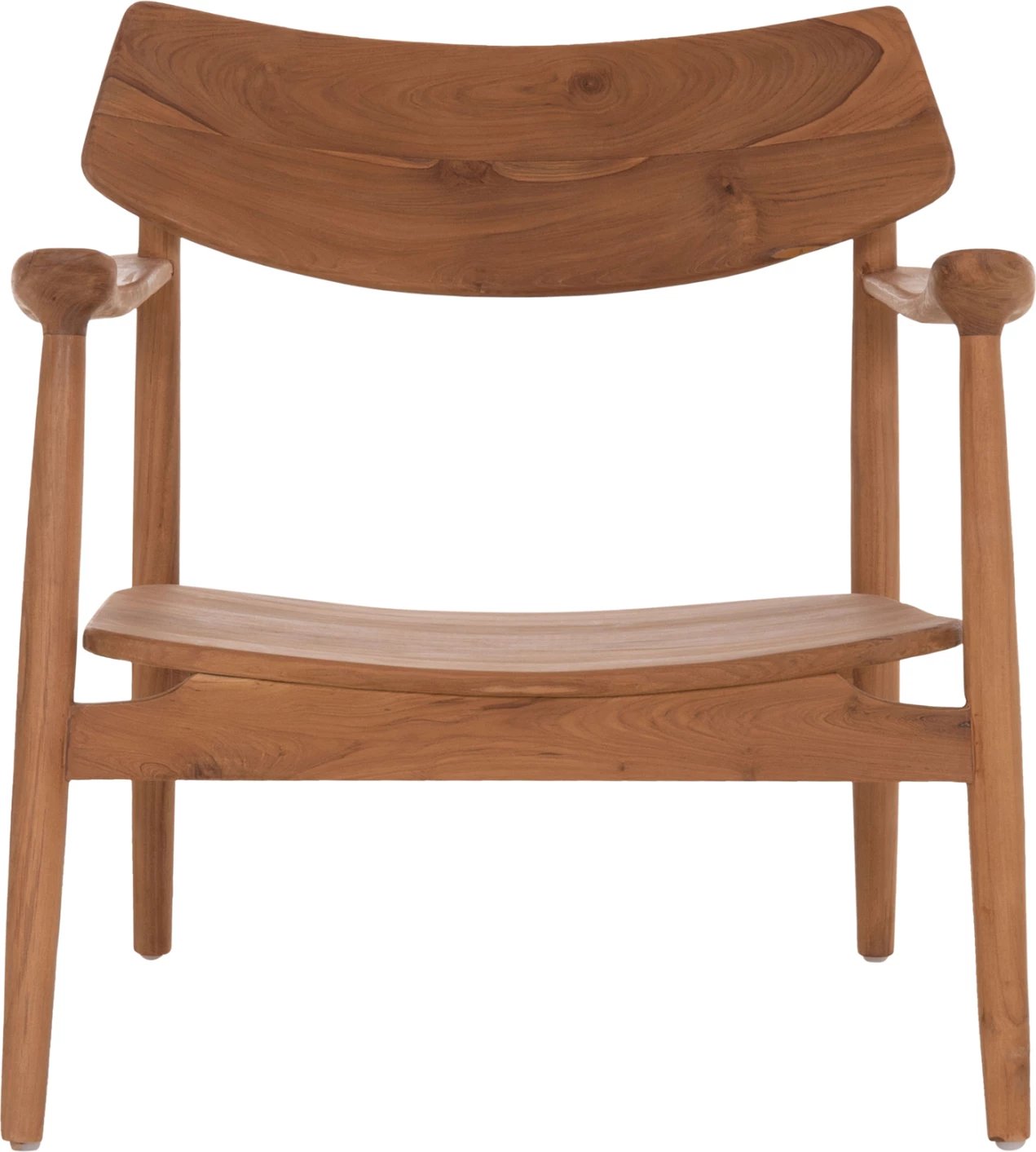 Karrige lounge Ranger, dru tik natyral, FH18255.01, 70x73x73cm