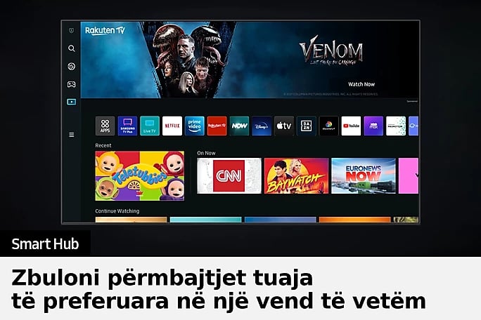 TELEVIZOR SAMSUNG QE65Q80BATXXH | 65" QLED UHD 4K SMART TV TIZEN