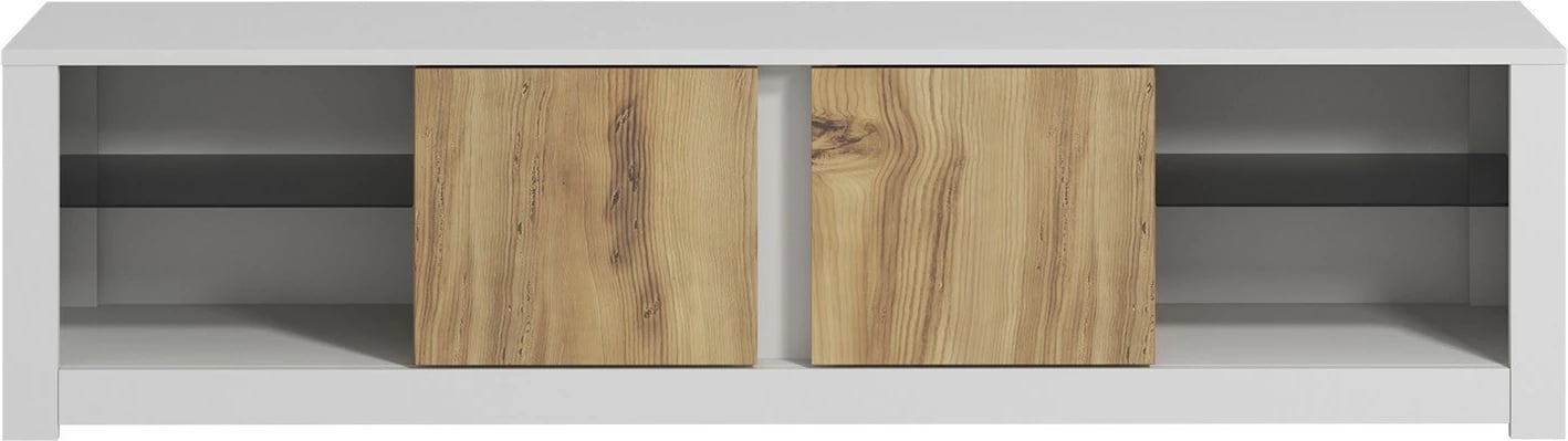 Komodë TV Hanah Home, Aydos, e bardhë dhe lis