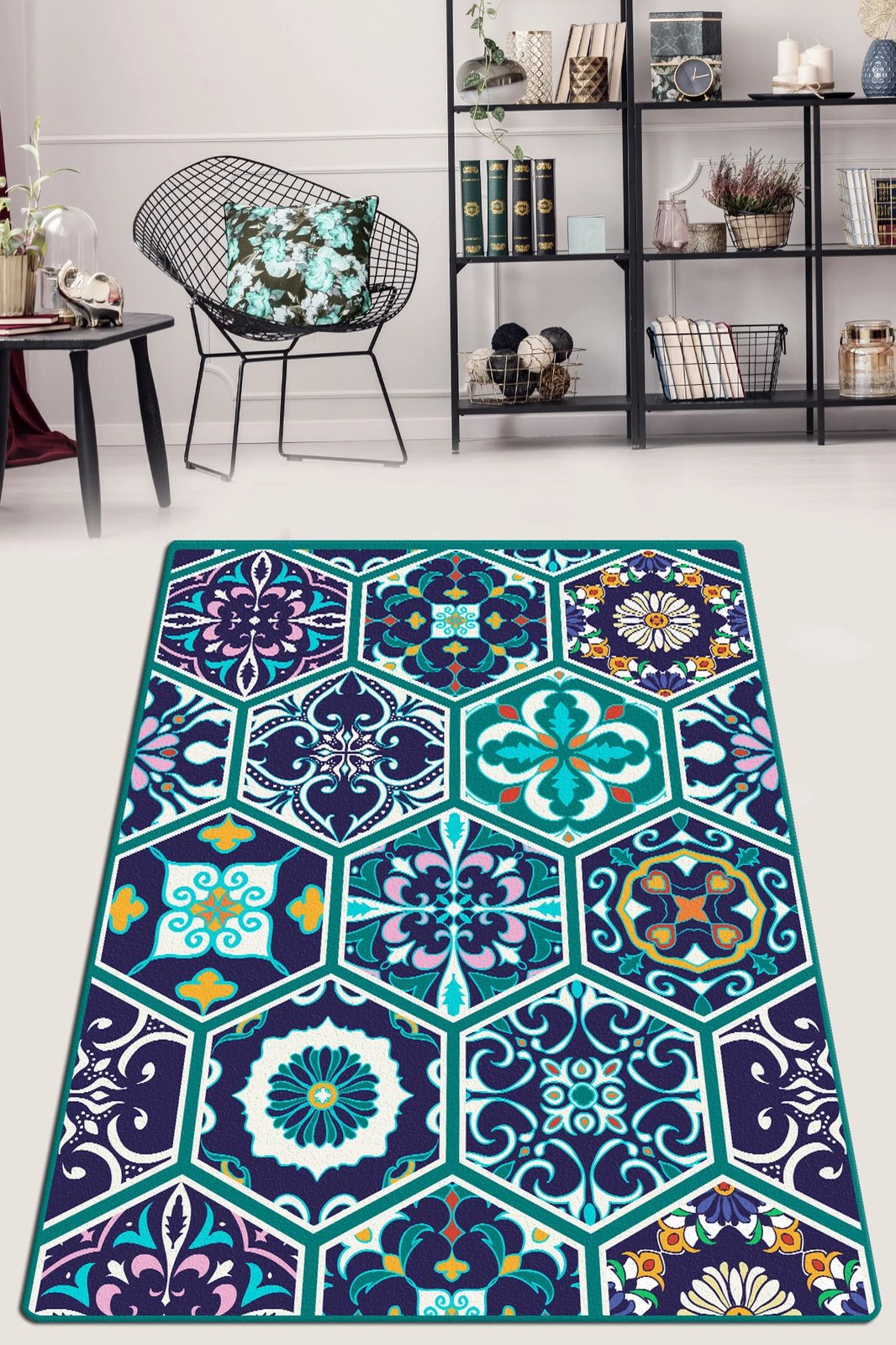 Qilim mozaik shumëngjyrësh, 80x120cm, Conceptum Hypnose