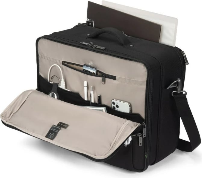Çantë laptopi DICOTA Multi-Twin Five, 15-17.3 inç, e zezë