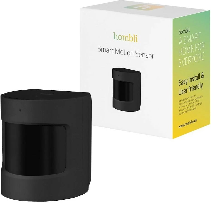 Sensor lëvizjeje Hombli HBSM-0100, Muri, i brendshëm, i zi