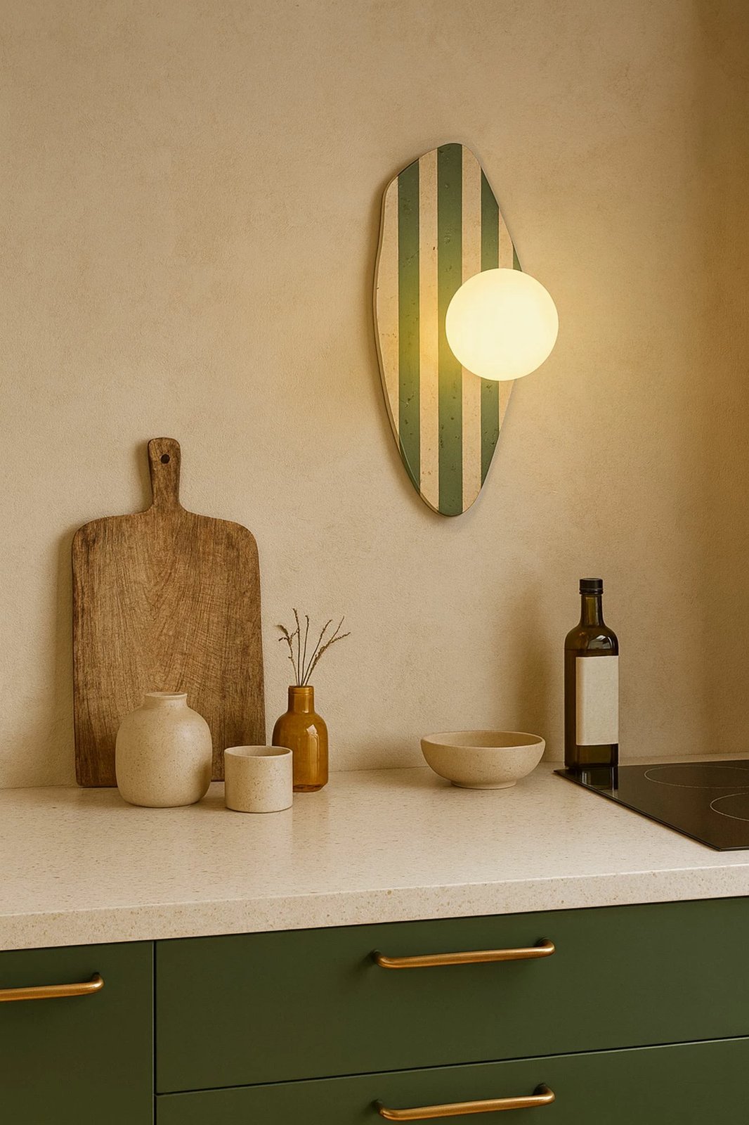 Llambë muri Opviq, Traver