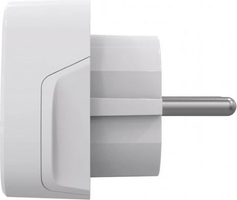 Adapter rryme udhëtimi, Gembird, A-AC-EUMINTF, 15A, prizë BE Schuko, i bardhë