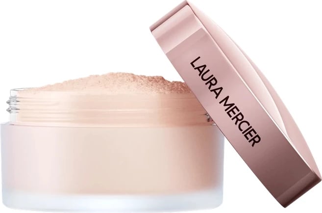 Puder i lirshëm për femra Laura Mercier Pink Translucent Loose Setting Powder Tone-Up Mini Tone-up Rose 9.3g
