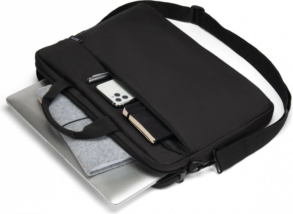 Mbështjellës DICOTA Slim Case ONE D32090-RPET për laptop 10-12.5", i zi