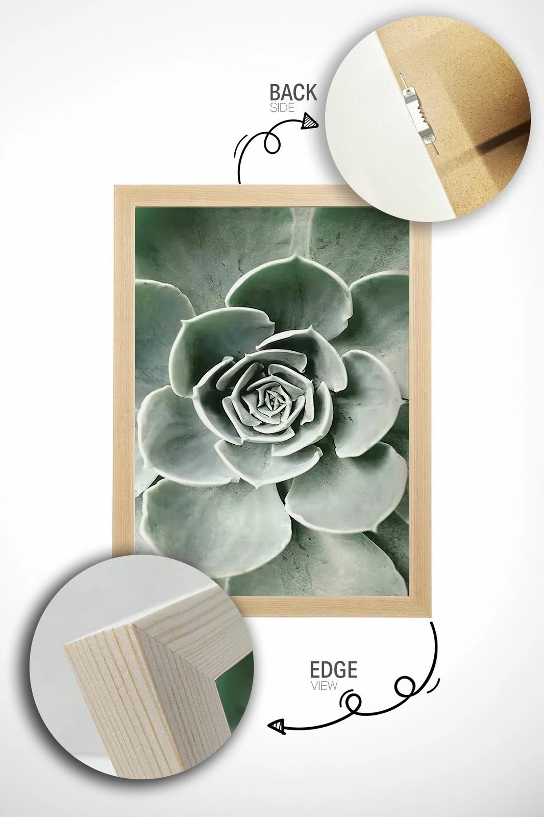 Pikturë dekorative me kornizë (3 copë), Wallity, Artcerceve17