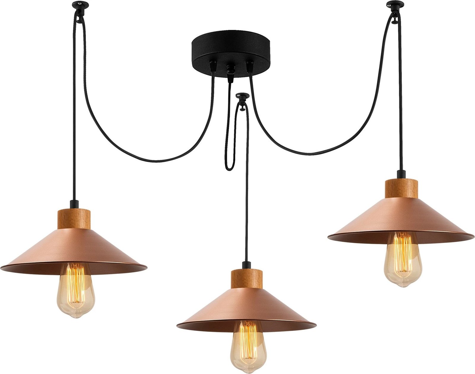 Llambë tavani Opviq Manavgat, bakër, N-548