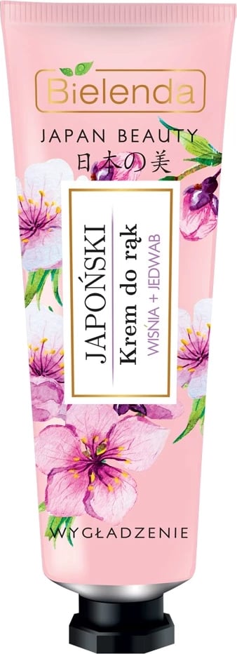 Krem për duar për femra Bielenda Japan Beauty Japanese Cherry Blossom + Silk, 50ml