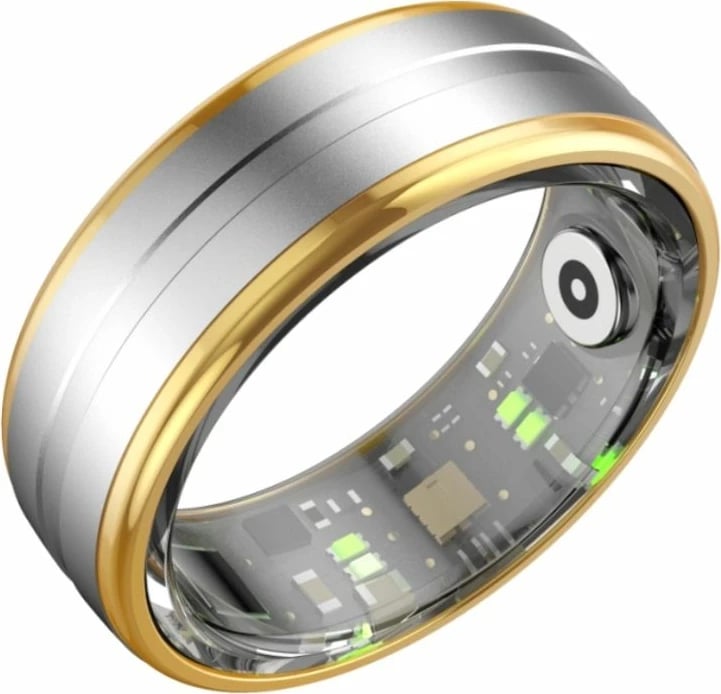 Unazë e mençur RUBICON për meshkuj, ari/argjend