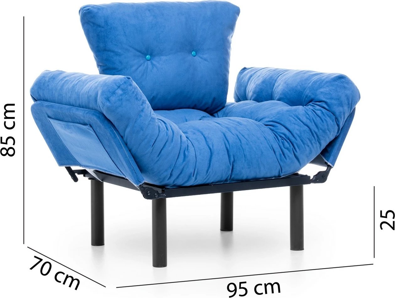 Karrige wing Nitta, një vend, ngjyrë kaltër