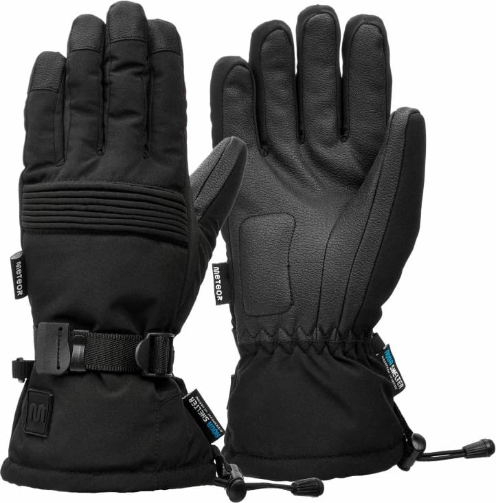 Doreza dimri Meteor, unisex, të zeza