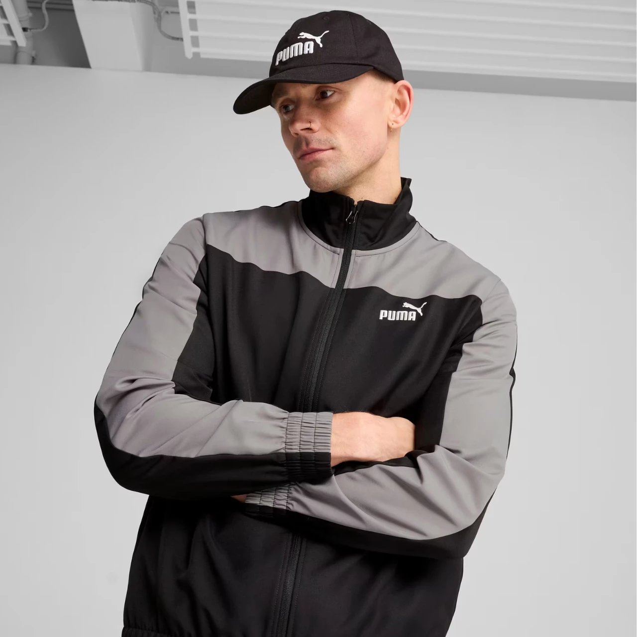 Kapelë bejsbolli Puma unisex, e zezë